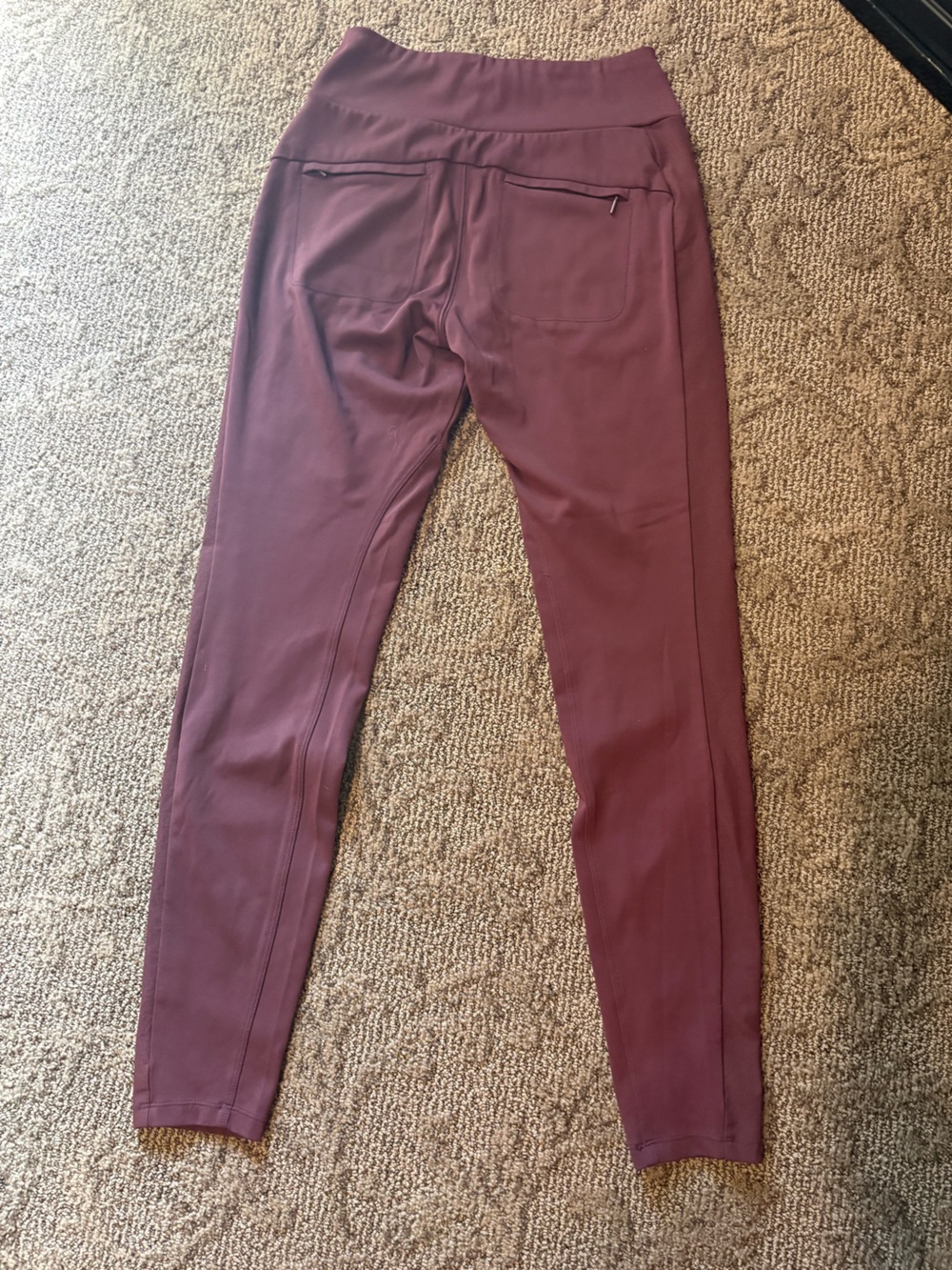Athleta Wine High-Rise Performance Leggings